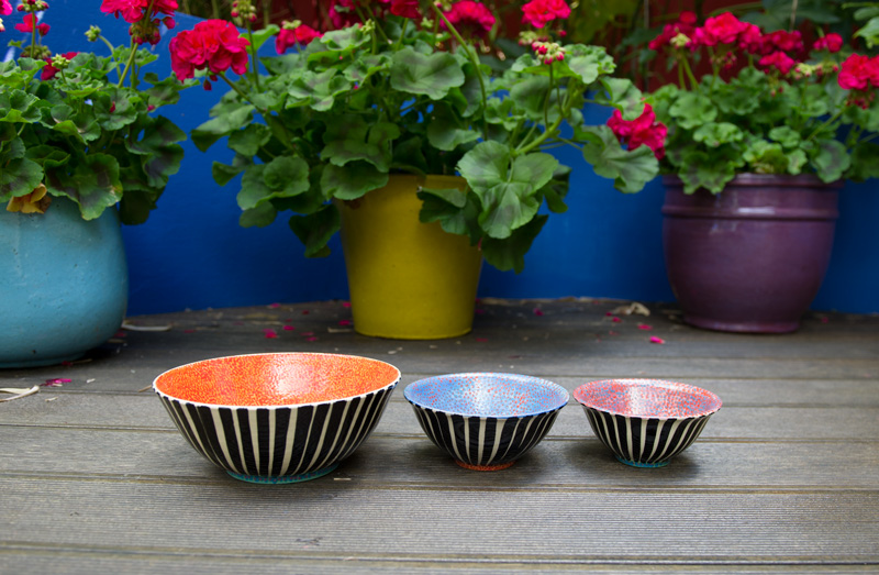 Large, Medium and Small Japanese Bowls